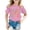 1-Pink, variant on Boys and Girls Short Sleeve Tops Trendy Casual Girls Graphic Tees Size 8 Printed Loose Fit T-Shirts Basic Cotton Tops Graphic Tees Size 10-11 Years,2-Pink