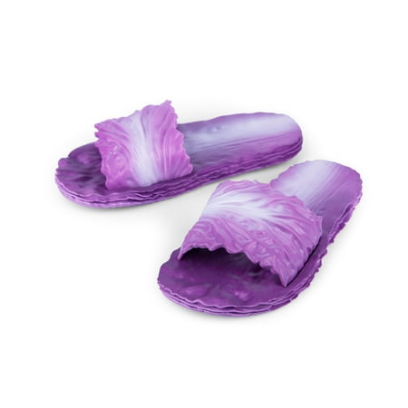 

Coddies Cabbage Shoes | Unisex Slippers Slides Sandals Pool Beach & Shower Shoes Funny Gift | Men Women & Kids (Purple | 7-8 Men | 8-9 Women |EU 40-41)