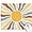 30-sun burst, variant on Floral Mouse Pad, Red Watercolor Gentle Flowers Square Computer Mousepads Washable Plant Desk Mouse Pads for Women Non-Slip Rubber Base for Gaming Office Laptop Wireless Mouse Desk Accessories