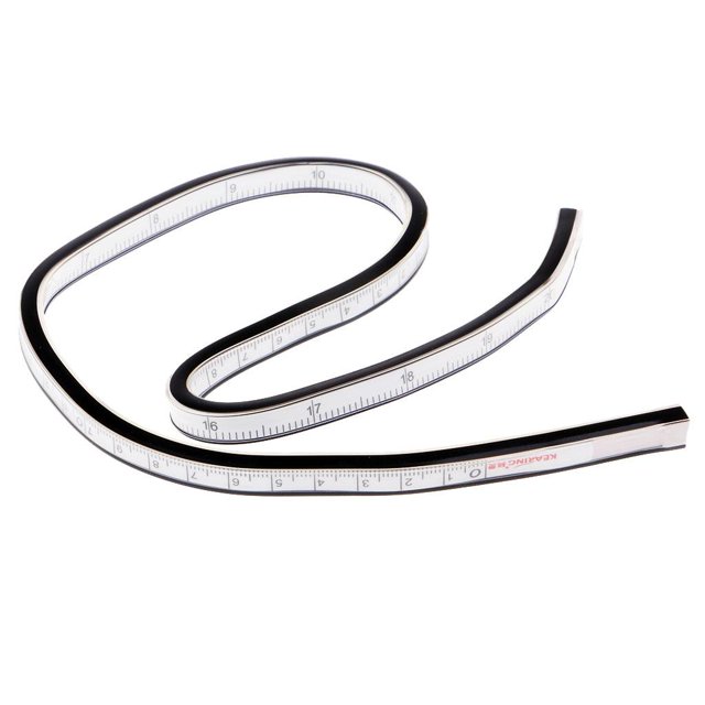 Regla De Flexible De 20 Pulgadas Regla Del Del Dibujo Para La Ingeniería Que Hace Gráficos Del Que Hace perfecl Regla de curva flexible