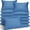 Deep Blue, variant on 12 Pack Pink Mini Cotton Travel Pillows Bulk for Nap, Pet Use and Travel