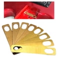 thumbnail image 7 of 8Pcs Guitar Neck Shims, Heightening Gasket 0.2mm, 0.5mm, 1mm Gold Durable Brass Shims for Brass Accessories Musical Instrument, 7 of 7