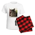 thumbnail image 5 of CafePress - Lovely Chinchilla Women's Light Pajamas - Women's Short Sleeve Print T-Shirt and Pants Light Cotton Pajama Set, 5 of 7