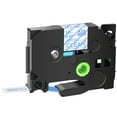 thumbnail image 1 of GREENCYCLE 1 Pack Compatible Label Tape Replacement for Brother P-Touch TZ TZe 133 TZ-133 TZe-133 Blue on Clear use in PT-D210 PT-H110 PT-D400AD Label Maker,12mm (1/2'') x 8m (26.2 ft) Laminated, 1 of 5