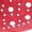 Red, variant on Women'S Blue Round Toe Flat Shoes Low Cut Style Flock Material Casual Comfortable Spring Summer Size 6.5