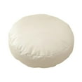 thumbnail image 2 of Cojín de piso redondo cojín de tatami cómodo 15.75 pulgadas almohada de almohada de almohada de piso para la ventana de la ventana sala de estar sala beige, 2 of 8