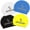 Black/Blue/White/Yellow, variant on Synergy Latex Swim Caps 5-Pack (Black/Blue/Lavender/Orange/Pink 5-Pack)