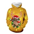 thumbnail image 5 of Landzoo Toddler Boys Fleece Hoodies Graphic Print Long Sleeve Fall Winter Comfortable Sweatshirts For Boys Size 4-5 Years, 5 of 5