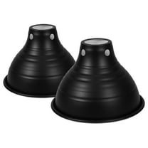 Worgeous 2pcs Heat Transmitter Reptile Lamp With Dome Light Fixture Tortoise Heat Lamp And Bird Cage Heater Modern Lamp Shade