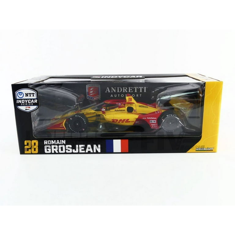 Amazon.com: Greenlight Dallara IndyCar #28 Romain Grosjean