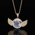 thumbnail image 6 of Classic Picture Neck for Men Women Copper Angel Wing Photo Chain Pendant for, 6 of 10