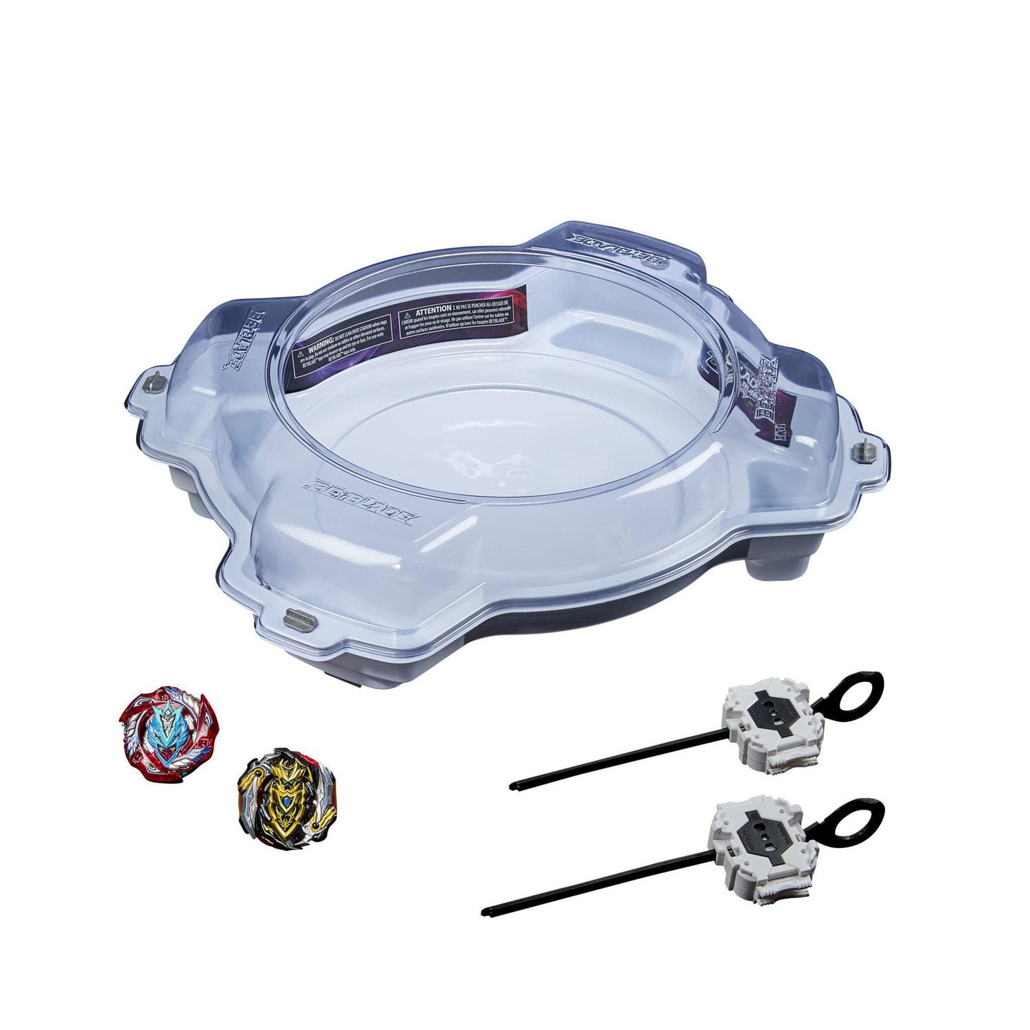 Beyblade Burst Pro Series Elite Champions Pro Set -- Complete Battle Game Set with Beystadium, 2 Battling Top Toys and 2 Launchers