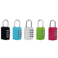 thumbnail image 4 of Opvise 4 Digits Combination Secure Coded Lock Travel Luggage Suitcase Password Padlock Green, 4 of 7