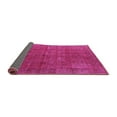 thumbnail image 2 of Ahgly Company Indoor Square Oriental Pink Industrial Area Rugs, 3' Square, 2 of 4