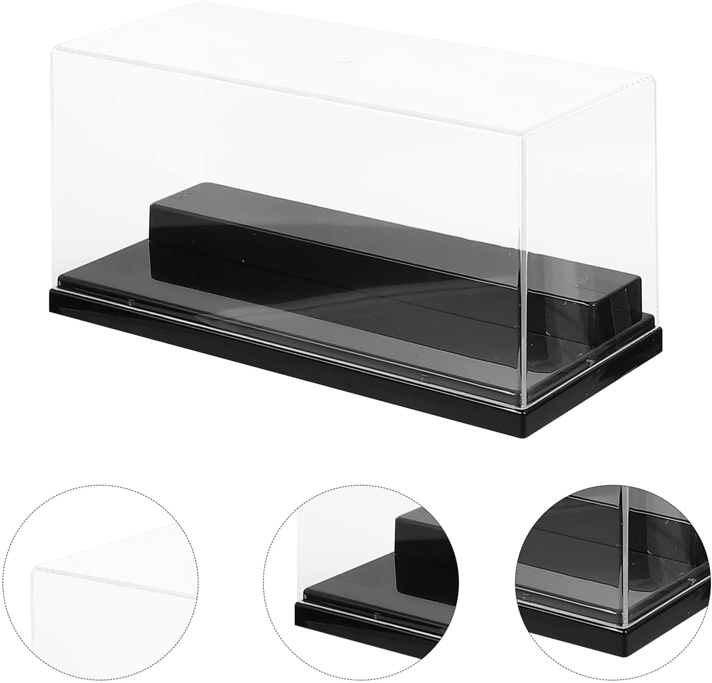 boîte dexposition-5 vitrine Acrylique Transparente de Figurines daction de vitrine de Jouet GROOMY Boîte de présentation de modèle modèle Anti-poussière