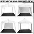thumbnail image 5 of 10x10 ft Outdoor Storage Shed Floor Mat Waterproof, Non Slip & Washable Camping Tent Carpet for Outdoor Camping, Lawn Supplies (Storage Shed Not Included), 5 of 7