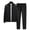Black, variant on Men Summer Outfits Complete Tuxedo for Men Mens Suits Tuxedo Young La Men Suit Modern Fit Suit Jacket And Pants Men's Suits Regular Fit Tau Stealth Fashion The Man in The Suite Pants for Autumn Dark