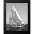 thumbnail image 2 of Anonymous 15x18 Black Modern Framed Museum Art Print Titled - Classic sailboat, 2 of 5