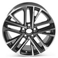 thumbnail image 3 of New 18" x 8" Replacement Wheel for Toyota Camry 2025 Machined w/ Black Rim 95968, 3 of 3