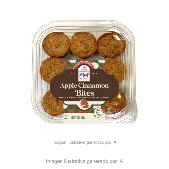 Pan dulce sabor manzana y canela 255 g