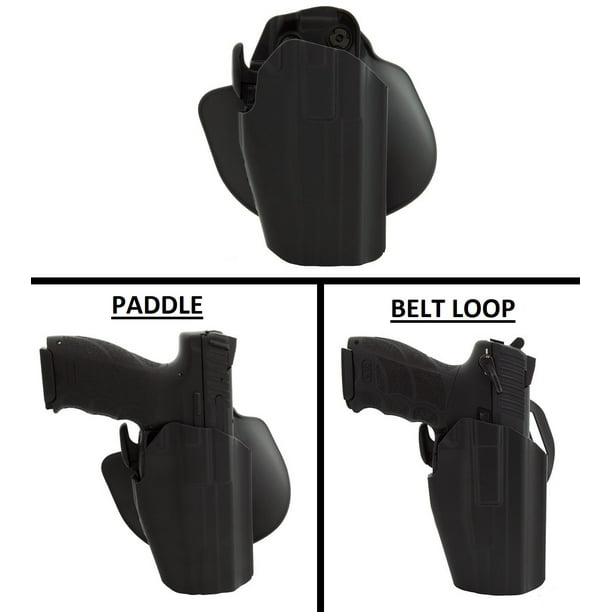 Ultimate Arms Gear Holster Walther Ppq M2 5 9mm 40 Grip Locking Multi Fit System Long Frame Paddle Belt Right Hand Black Walmart Com Walmart Com