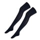 thumbnail image 4 of Calcetines por encima de la rodilla Sunnimix Rayas femeninas Negro, 4 of 8