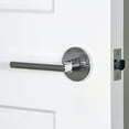 thumbnail image 6 of Viaggio Clomhmmil_Prv_238_Rh Circolo Hammered Right Handed Solid Brass Privacy Door Lever, 6 of 7