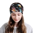 thumbnail image 6 of Vsdgher Hibiscus Rose Slouchy Beanie Hat for Men/Women, Skull Cap Chemo Cap Night Sleeping Cap, 6 of 8