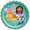 thumbnail image 2 of Amscan Gabby's Dollhouse Party Supplies Bundle, 16 Dessert Plates 7" & 1 Dinosaur Sticker Sheet, 2 of 3
