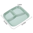 thumbnail image 4 of Weight Loss Meal Ration Dish Breakfast Light Tableware Fat-reduced Plate, 4 of 5