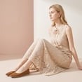 thumbnail image 6 of LANCROP Women's Pointed Toe Ballet Knit Flats Slip On Dress Loafers Comfortable Shoes, 6 of 11