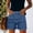 🔥 Light Blue, variant on Sentmoon Short Jeans for Women Stretchy High Waist Women Denim Shorts with Pockets Comfy Regular Fit Women's Shorts S-3XL