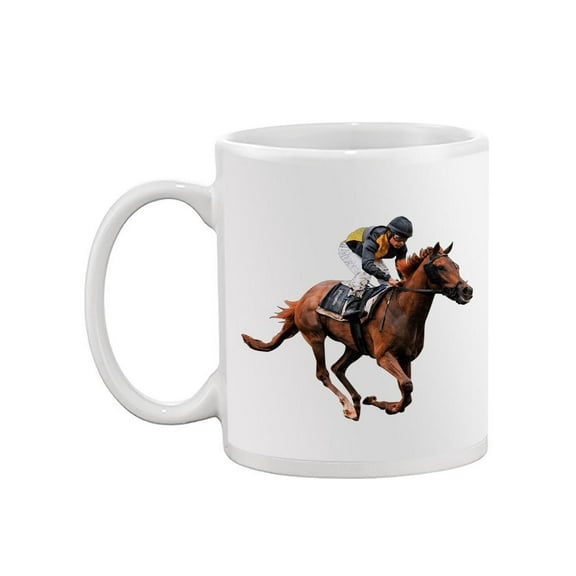 Horse Racing Mug - SPIdeals Designs,