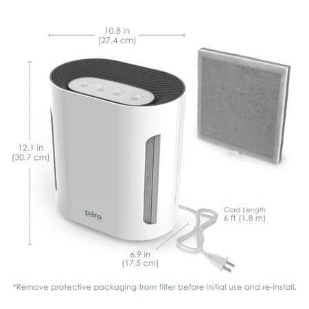Pure Enrichment PureZone True HEPA Air Purifier - White