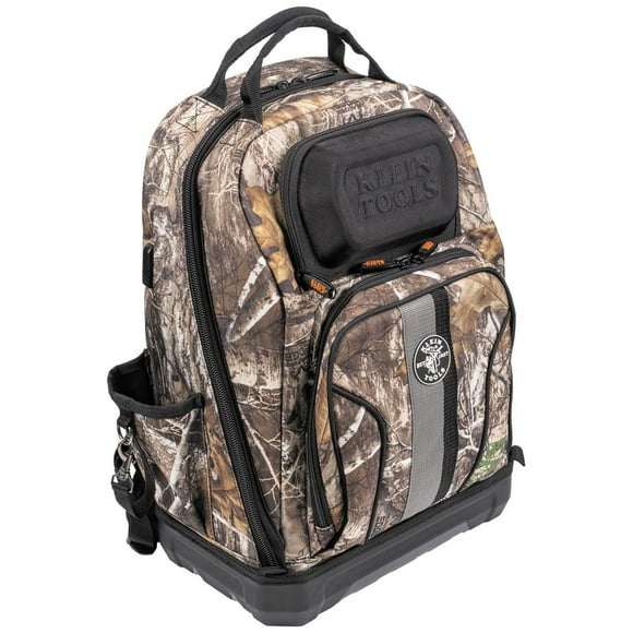 Mochila para herramientas Klein Tools 62800BPCAMO Tradesman Pro con 40 bolsillos