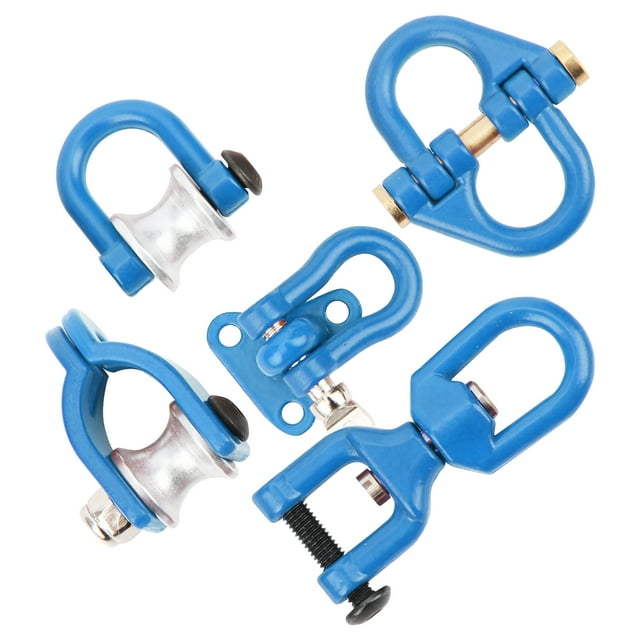 Khall Metal Simulation Trailer Towing Buckle Tow Hooks Decoration Tool for 1/10 RC Car,RC Accessory,RC Tow Hook