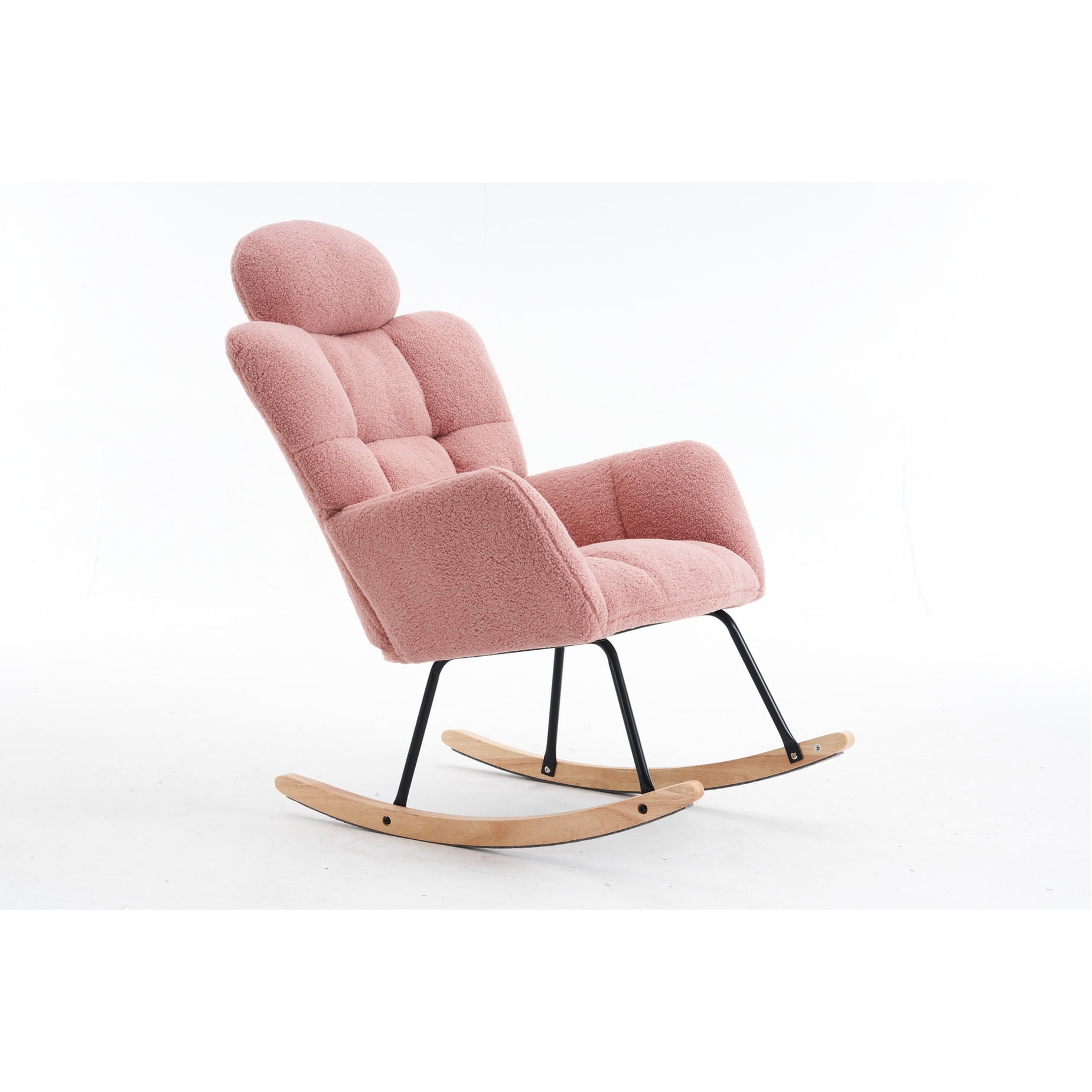 Pink Teddy - Tufted Back Style - Indoor Use - Comfortable Pillows