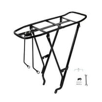 Vsenkes Rear Bike Rack Back Seat Bike Cargo Rack for Cycling Mountain Bikes Carrying No Adjust