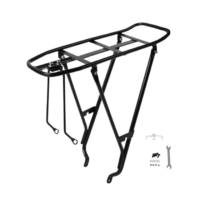 jinwen Bike Cargo Rack Easy to Install Rear Bike Rack for Road Bikes Riding Outdoor No Adjust