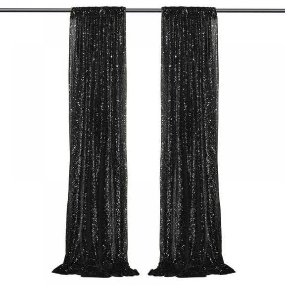 Sequin Curtains,Sequins and Shine Colorful Blackout Curtain Panel Drapes