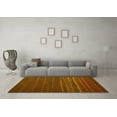 thumbnail image 3 of Ahgly Company Machine Washable Indoor Rectangle Abstract Yellow Contemporary Area Rugs, 5' x 8', 3 of 4