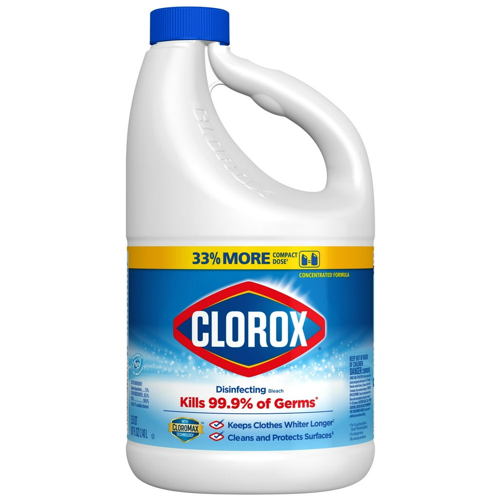 New Clorox Disinfecting Bleach, Regular (Concentrated Formula) 81