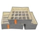 thumbnail image 1 of Organizador de cajones para ropa interior, 3 piezas, organizador de calcetines, organizador de ropa, organizador de cajones, 1 of 5
