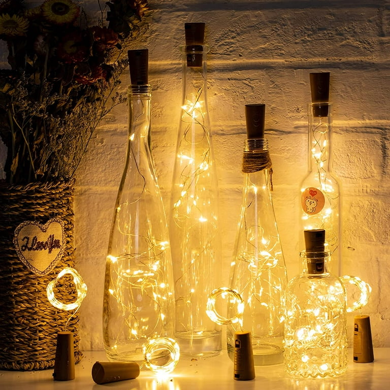 Battery Operated Lights Wine Bottles