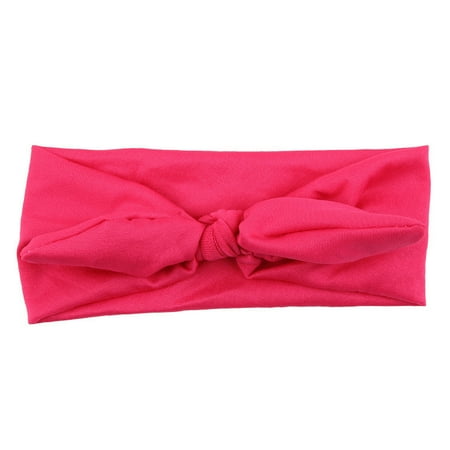 - Iuhan Baby Kids Girls Rabbit Bow Ear Hairband Headband Turban Knot Head Wraps Hot