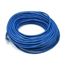 Monoprice Cat6 24AWG UTP Ethernet Network Patch Cable 100ft Blue