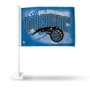 Rico Industries Orlando Basketball Double Sided Car Flag - 16" x 19" - Strong Pole that Hooks Onto Car/Truck/Automobile