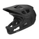 thumbnail image 1 of Casco de bicicleta casco integral, ventilación transpirable con mentonera extraíble, Negro, 1 of 9