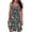 Coffee, variant on Womens Summer Boho Tube Dress Tunic Smocked Tiered Sleeveless Mini Dresses Pleated Elastic Strapless Floral Beach Sundress