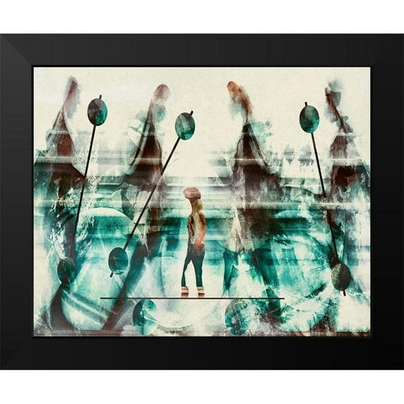 The Jar 24x20 Black Modern Framed Museum Art Print Titled - Pendulum